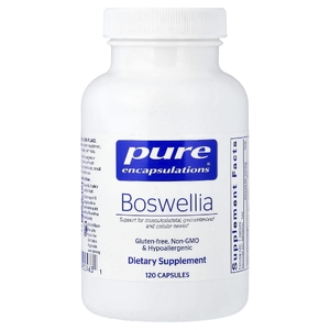 Pure Encapsulations, босвеллия, 120 капсул (400 мг в 1 капсуле)