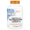Doctor's Best, высокоэффективная серрапептаза, 120 000 единиц активности серрапептазы (SPU), 270 растительных капсул