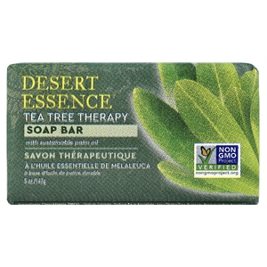 Desert Essence, Мыло для терапии с чайным деревом, 142 г (5 унций)