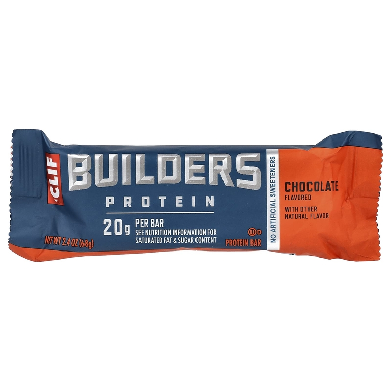 Clif Bar, протеиновый батончик, шоколад, 12 батончиков по 68 г (2,40 унции) (Товар снят с продажи)