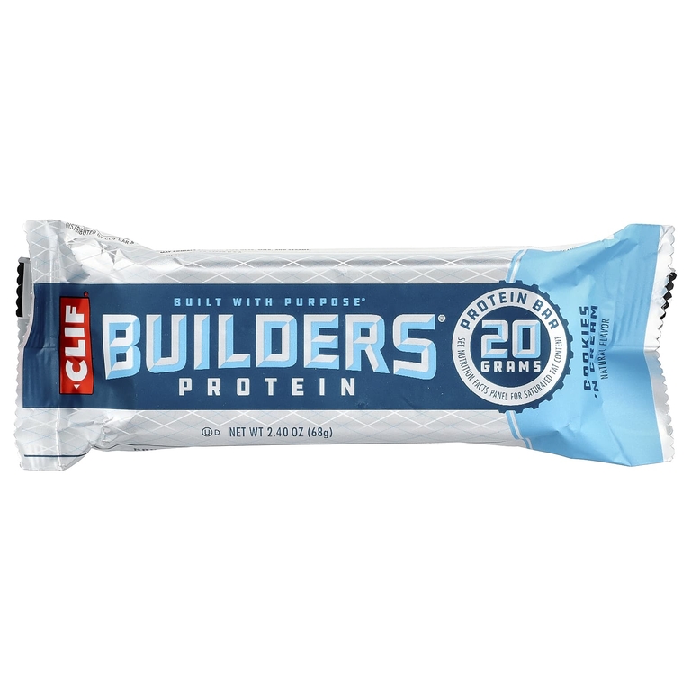Clif Bar, протеиновый батончик, печенье с кремом, 12 батончиков по 68 г (2,40 унции)