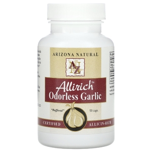 Arizona Natural, чеснок без запаха, 90 капсул (85 мг в 1 капсуле)