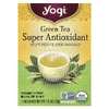 Yogi Tea, суперантиоксидант, зеленый чай, 16 чайных пакетиков, 32 г (1,12 унции)