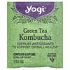 Yogi Tea, зелёный чай комбуча, 16 чайных пакетиков, 32 г (1,12 унции)