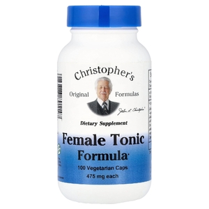 Christopher's Original Formulas, Тоник для женщин, 100 вегетарианских капсул