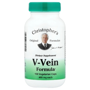 Christopher's Original Formulas, комплекс для общего здоровья вен, 100 вегетарианских капсул