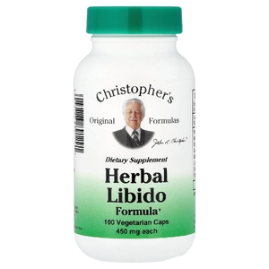 Christopher's Original Formulas, травяная формула для либидо, 100 вегетарианских капсул