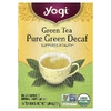 Yogi Tea, чистый зеленый чай, без кофеина, 16 чайных пакетиков, 31 г (1,09 унции)