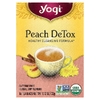 Yogi Tea, чай для очищения ЖКТ с персиком, без кофеина, 16 чайных пакетиков, 32 г (1,12 унций)