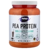 NOW Foods, Спорт, гороховый протеин, со вкусом сливочного шоколада, 907 г (2 фунта)