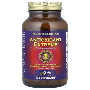 HealthForce Superfoods, комплекс антиоксидантов, версия 9.1, 120 веганских капсул