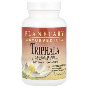 Planetary Herbals, трифала, 120 таблеток
