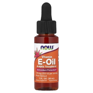 NOW Foods, масло с витамином E, антиоксидантная защита, 30 мл (1 жидк. унция)