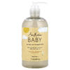 SheaMoisture, детское средство для купания и шампунь с необработанным маслом ши, ромашкой, аргановым маслом, ладаном и миррой, 384 мл (13 жидк. унций)