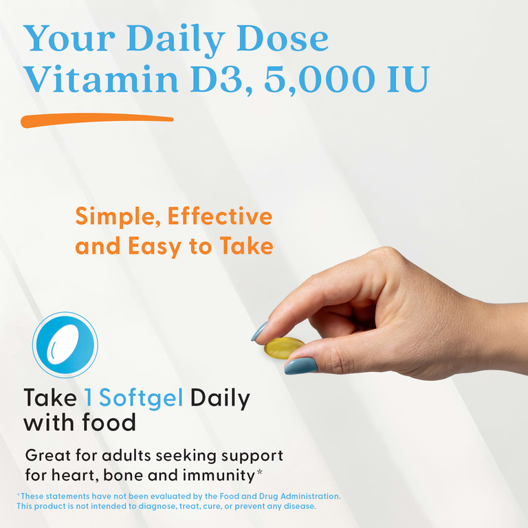 Doctor's Best, витамин D3, 125 мкг (5000 МЕ), 720 капсул
