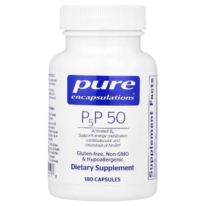 Pure Encapsulations, P5P 50, 180 капсул (50 мг в 1 капсуле)