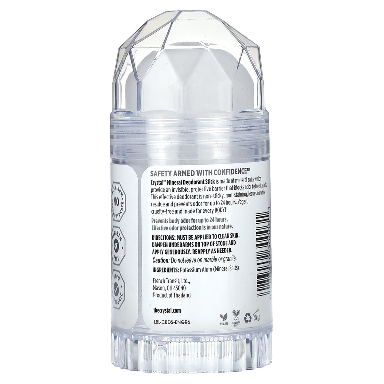 CRYSTAL, минеральный дезодорант-карандаш, без запаха, 120 г (4,25 унции)