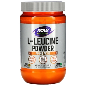 NOW Foods, Спорт, порошок L-лейцина, 255 г (9 унций)