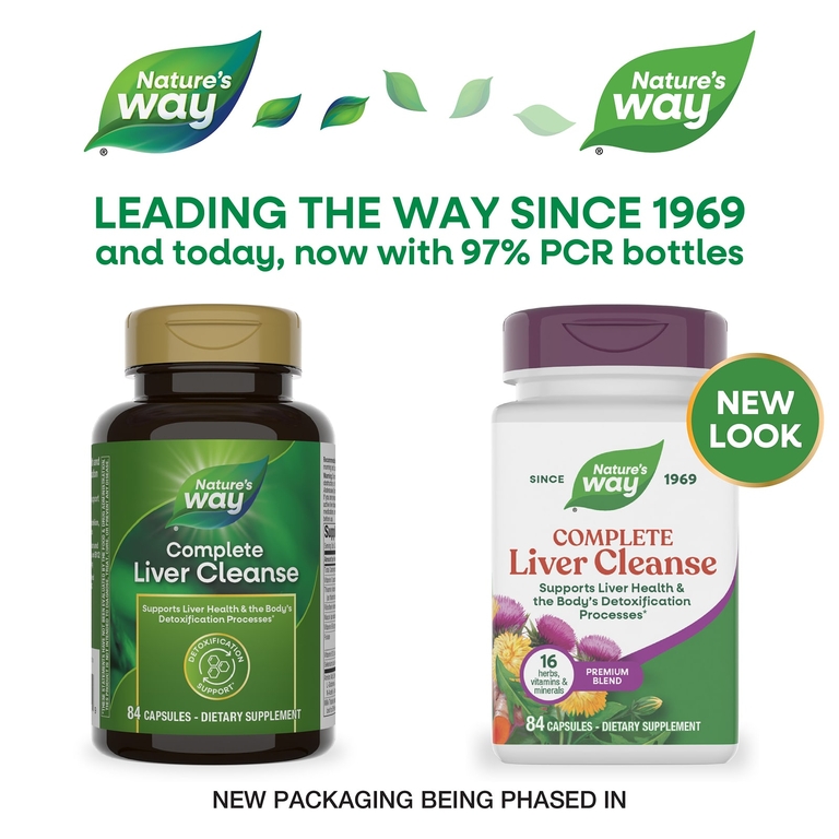 Nature's Way, Комплексное очищение печени, 84 капсулы