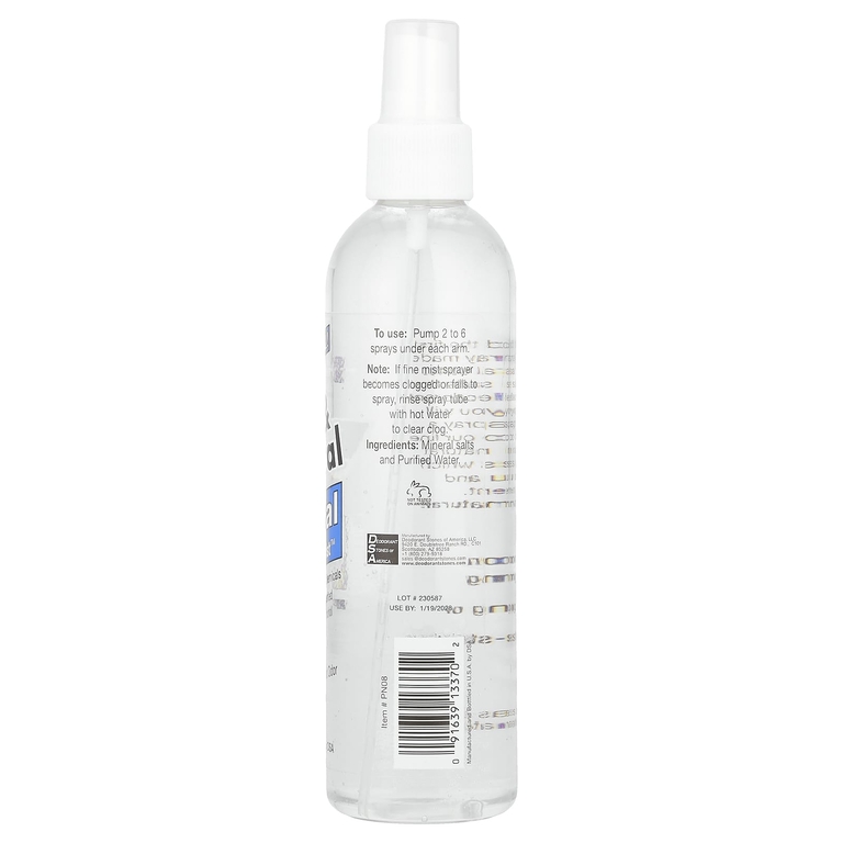 Thai Deodorant Stone, дезодорант без отдушки, 240 мл (8 унций)