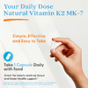 Doctor's Best, натуральный витамин K2 в форме MK-7, 100 мкг, 60 вегетарианских капсул