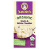 Annie's Homegrown, Органические макароны с сыром, скорлупа и белый чеддер, 170 г (6 унций)