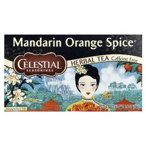 Celestial Seasonings, Herbal Tea, Mandarin Orange Spice®, без кофеина, 20 чайных пакетиков, 55 г (1,9 унции) (Товар снят с продажи) 
