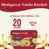 Celestial Seasonings, травяной чай, ройбуш и мадагаскарская ваниль, без кофеина, 20 чайных пакетиков, 43 г (1,5 унции)