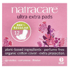 Natracare, прокладки, поверхность из органического хлопка, обычные, 12 штук