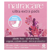 Natracare, прокладки, поверхность из органического хлопка, повышенная впитываемость, 10 штук