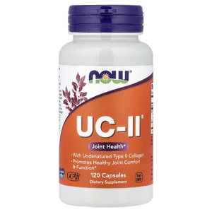 NOW Foods, добавка для здоровья суставов, неденатурированный коллаген 2 типа, 120 растительных капсул