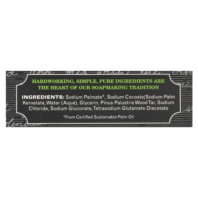 The Grandpa Soap Co., мыло с сосновым дегтем, 92 г (3,25 унции)