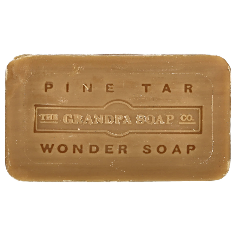 The Grandpa Soap Co., мыло с сосновым дегтем, 92 г (3,25 унции)