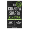 The Grandpa Soap Co., Мыло для лица и тела, сосновый деготь, 120 г (4,25 унции)