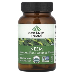 Organic India, ним, 90 вегетарианских капсул