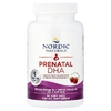 Nordic Naturals, пренатальная ДГК, клубничный вкус, 90 капсул