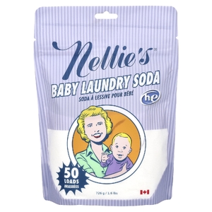 Nellie's, сода для стирки детских вещей, 50 загрузок, 726 г (1,6 фунта)