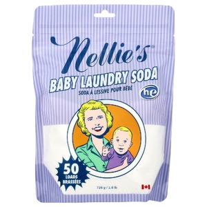 Nellie's, сода для стирки детских вещей, 50 загрузок, 726 г (1,6 фунта)