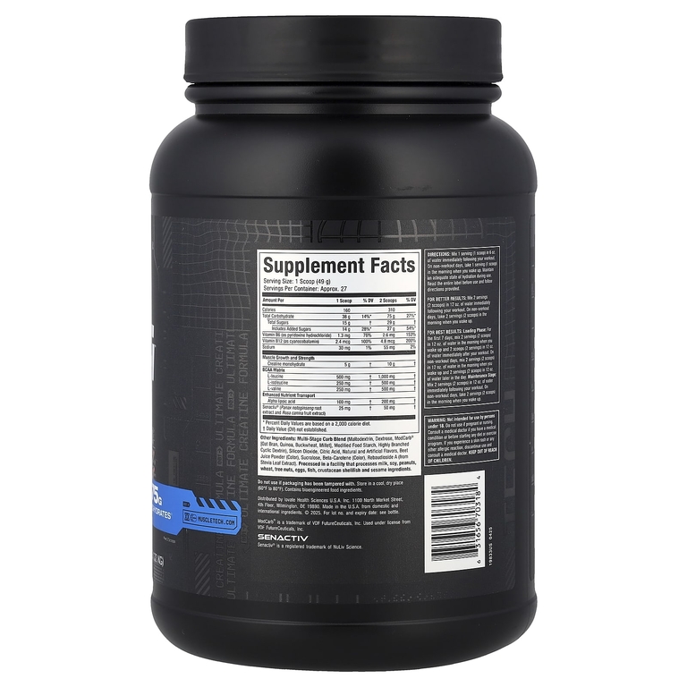 MuscleTech, креатин, фруктовый пунш, 1,36 кг (3 фунта)