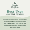 Simply Organic, Органический порошок халапено, 2,65 унции (75 г)