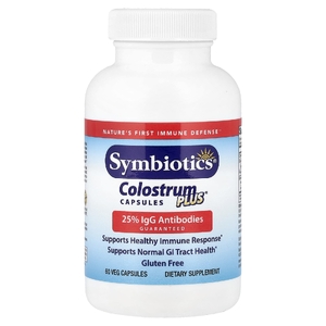 Symbiotics, молозиво, 60 растительных капсул
