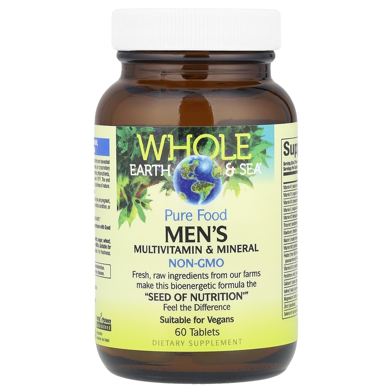 Natural Factors, мультивитамины и минералы для мужчин, 60 таблеток
