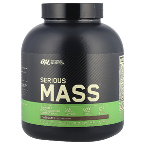 Optimum Nutrition, белково-углеводная добавка для увеличения мышечной массы, шоколад, 2,72 кг (6 фунтов)