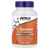 NOW Foods, L-тирозин, 750 мг, 90 растительных капсул
