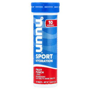 Nuun, напиток с шипучими электролитами, фруктовый пунш, 10 таблеток