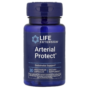 Life Extension, защита артерий, 30 вегетарианских капсул