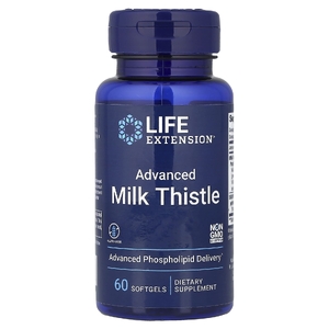 Life Extension, улучшенная формула расторопши, 60 капсул