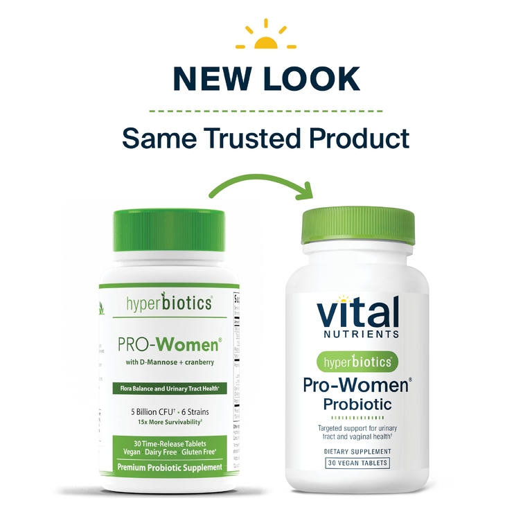 Vital Nutrients, пробиотики для женщин, 30 веганских таблеток