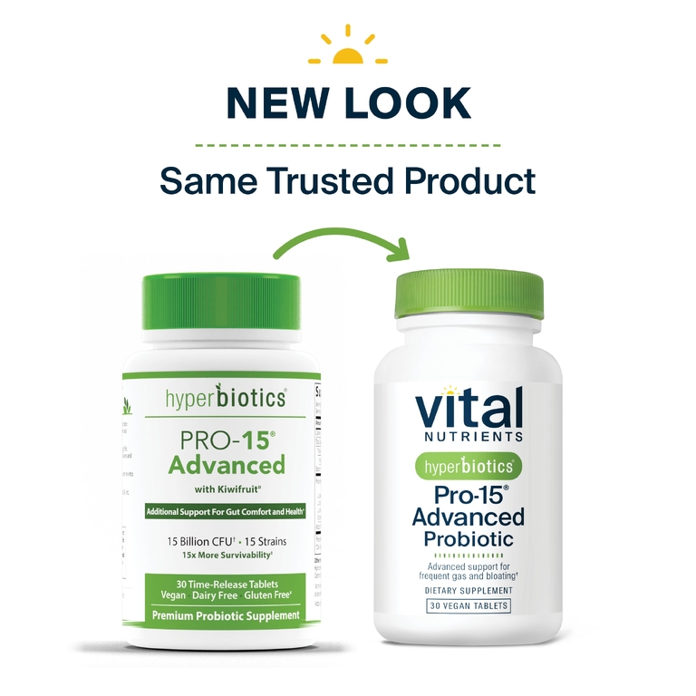 Vital Nutrients, пробиотики с улучшенной устойчивостью, 30 веганских таблеток