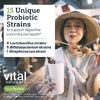 Vital Nutrients, пробиотики с улучшенной устойчивостью, 30 веганских таблеток